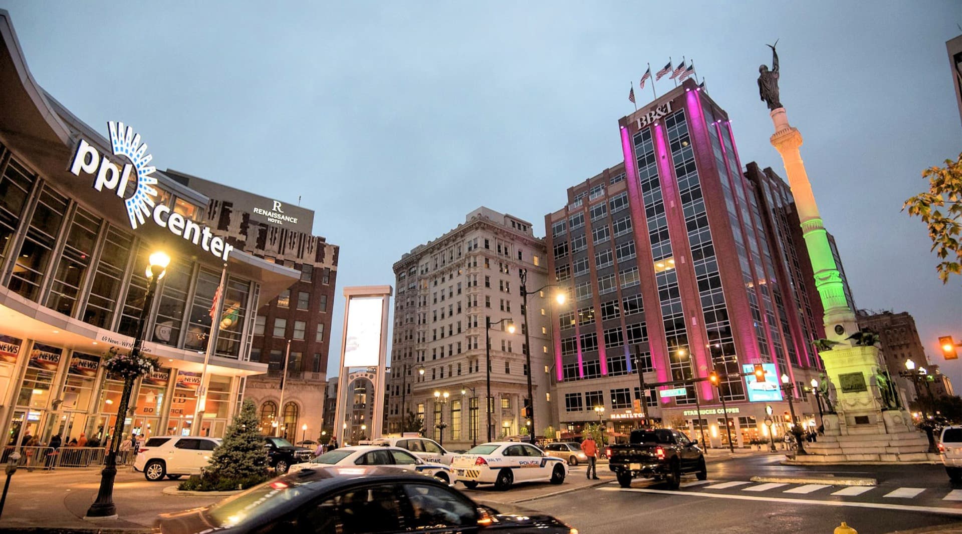 Center Square, downtown Allentown PA