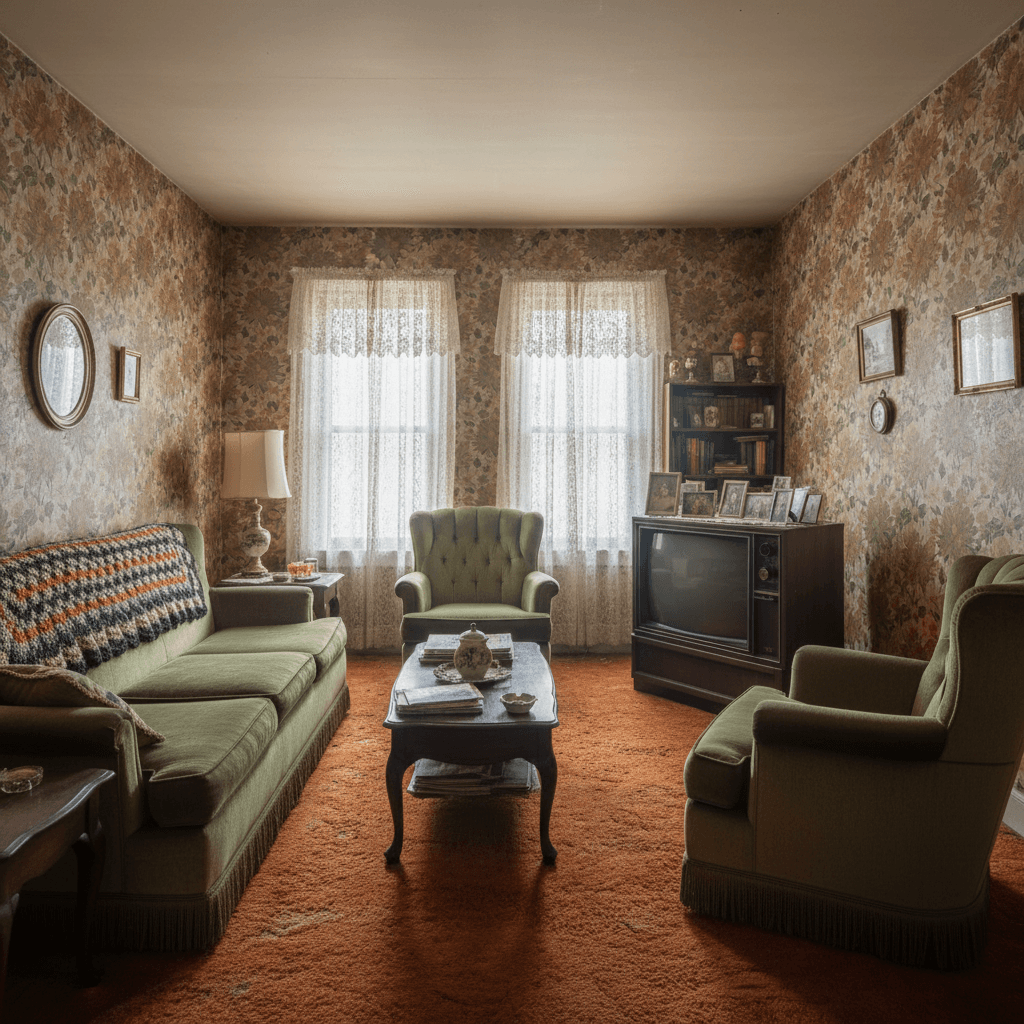 Inherited home interior in Pennsylvania