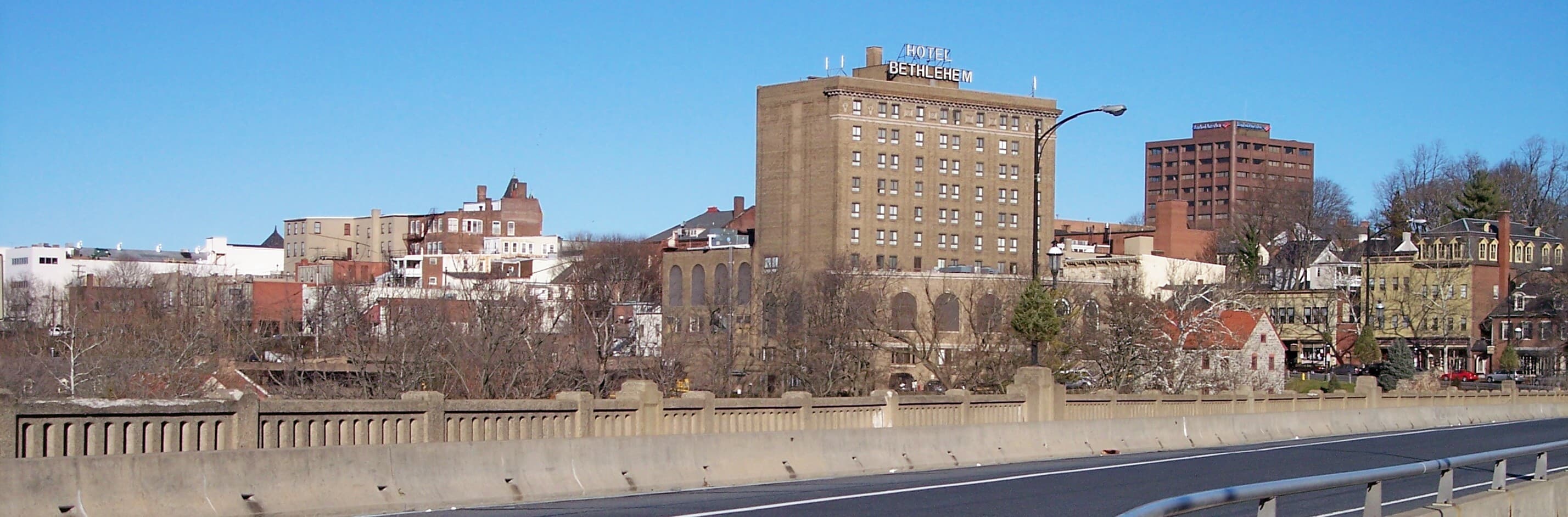 Downtown Bethlehem, Pennsylvania — one of the Lehigh Valley cities Mike serves